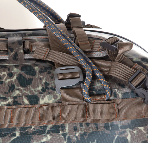 Fishpond Thunderhead Large Submersible Duffel Riverbed Camo Straps